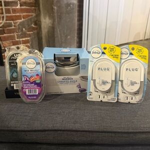 Febreze wax warmer, wax melts & plugins